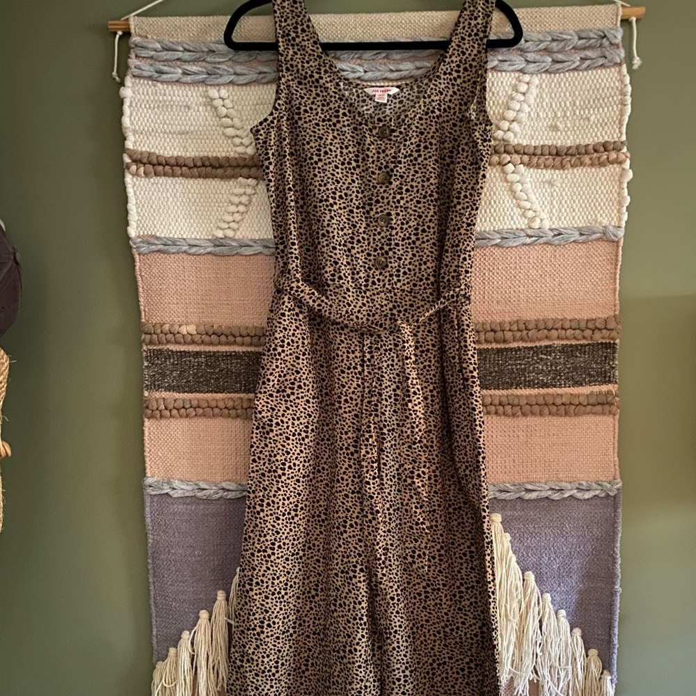 Joe Fresh Animal Print Jumpsuit